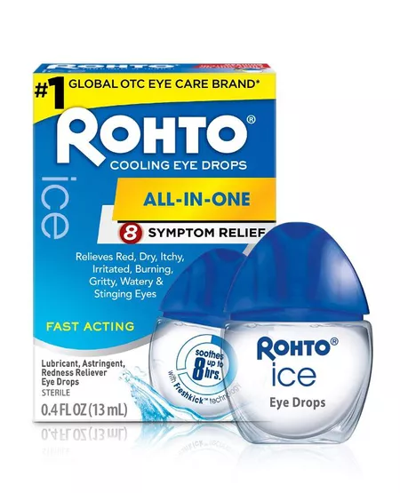 Ice All-in-one, Multi-Symptom Relief Cooling Eye Drops